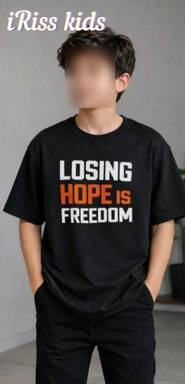 تیشرت تک طرح HOPE -کد1273