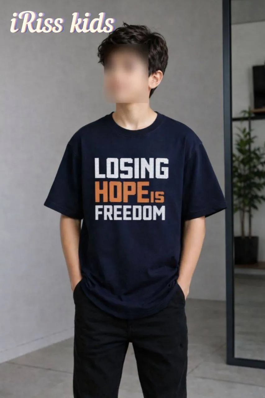 تیشرت تک طرح HOPE -کد1273