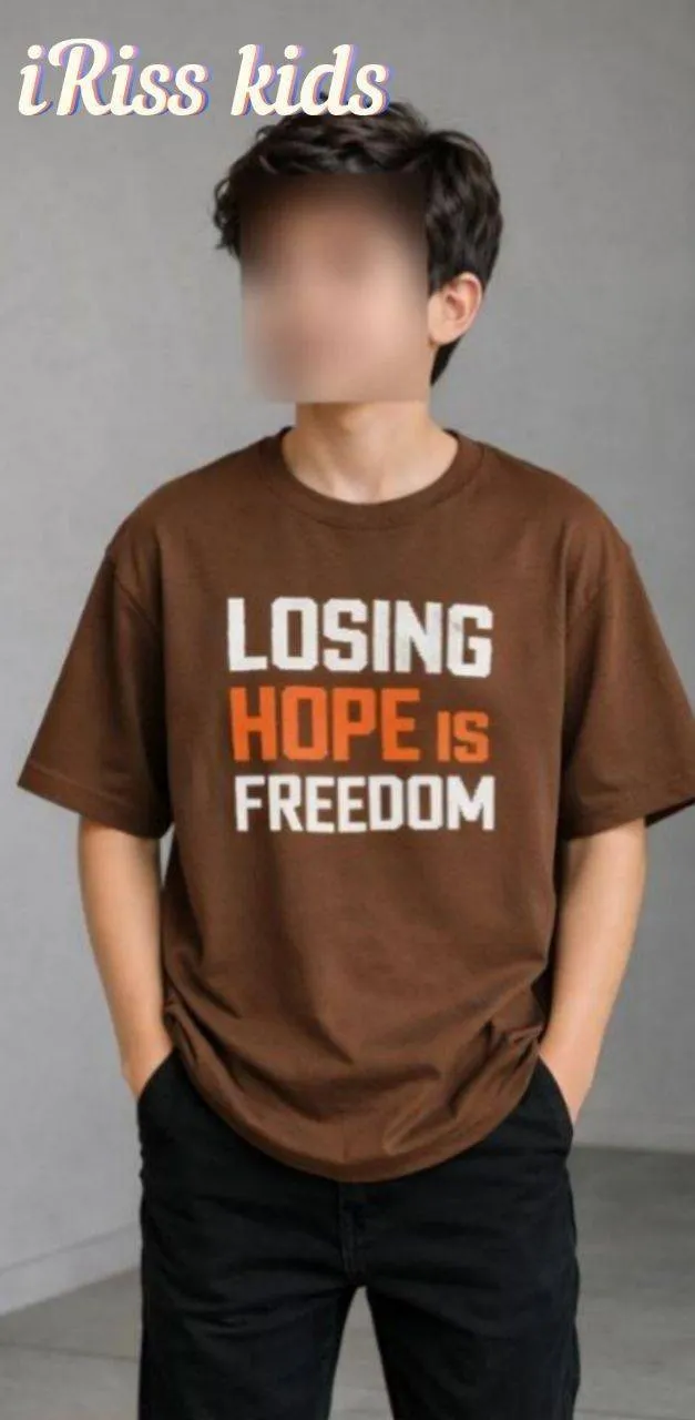 تیشرت تک طرح HOPE -کد1273